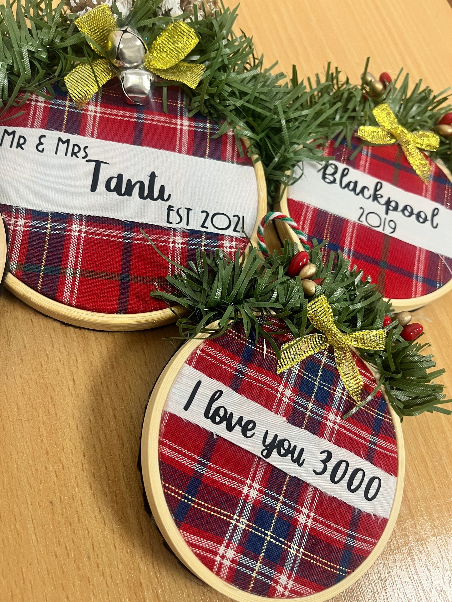 Personalised Tree Decoration Bundle