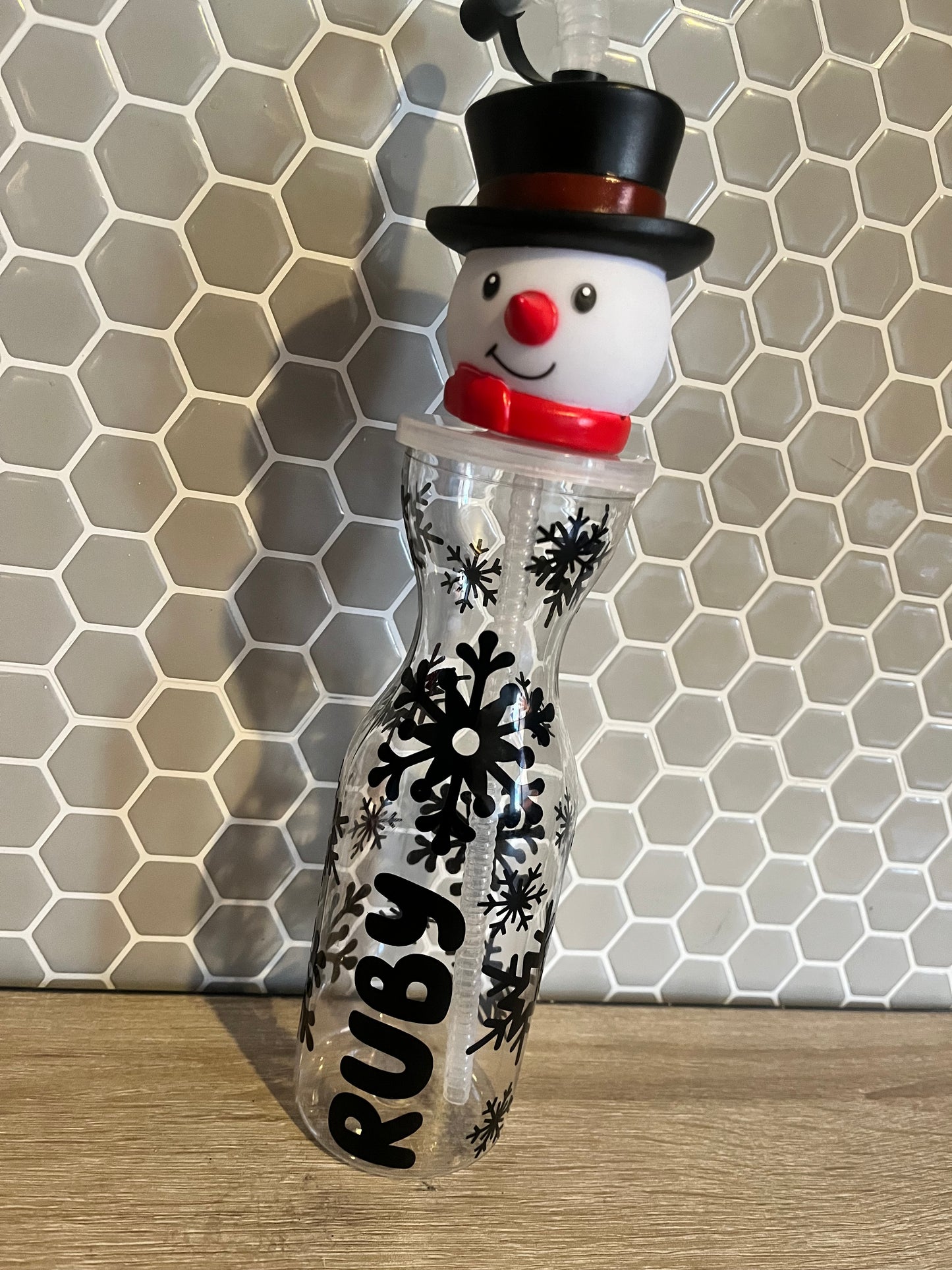Festive Bottles Personalised with name