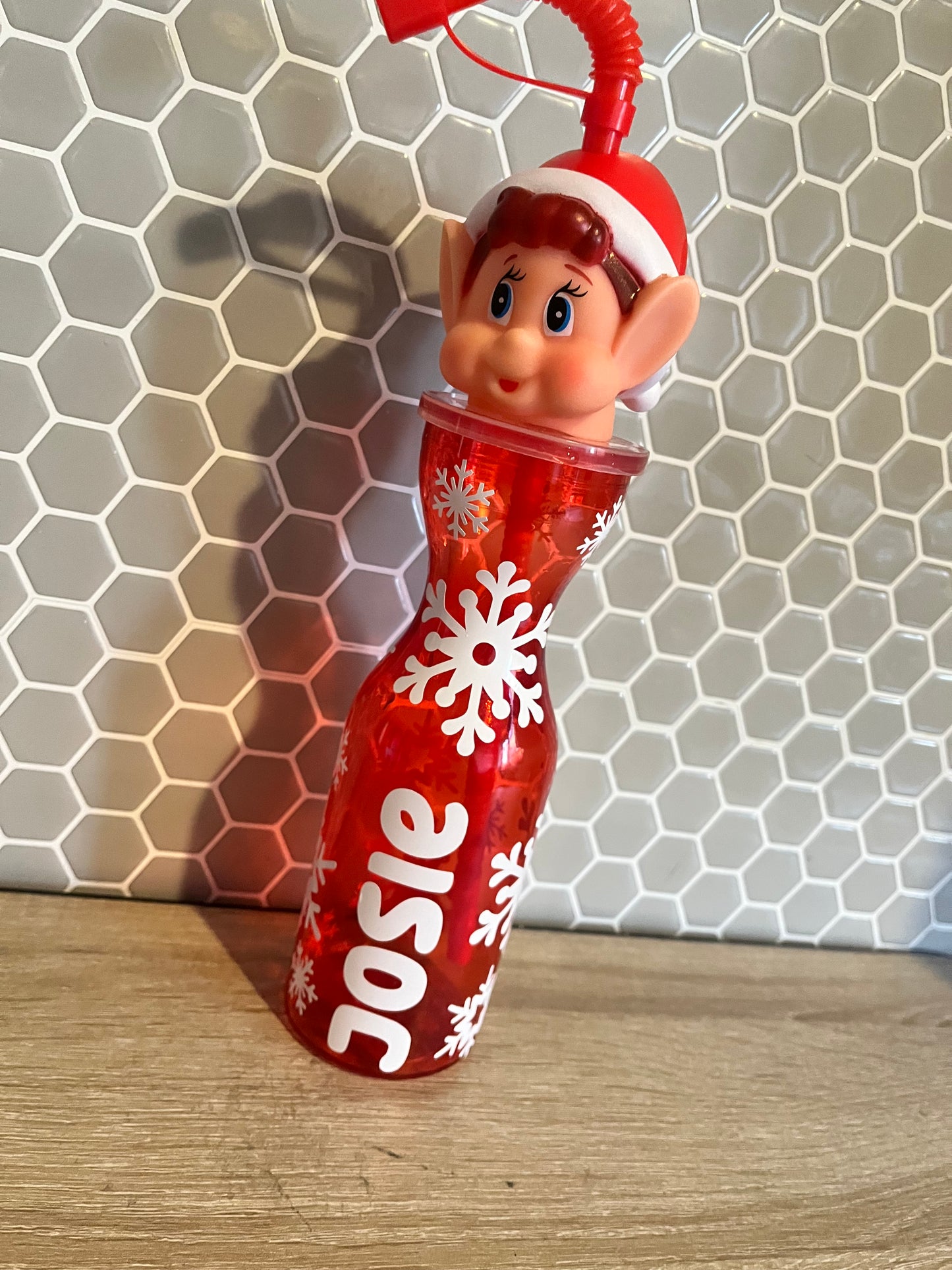 Festive Bottles Personalised with name