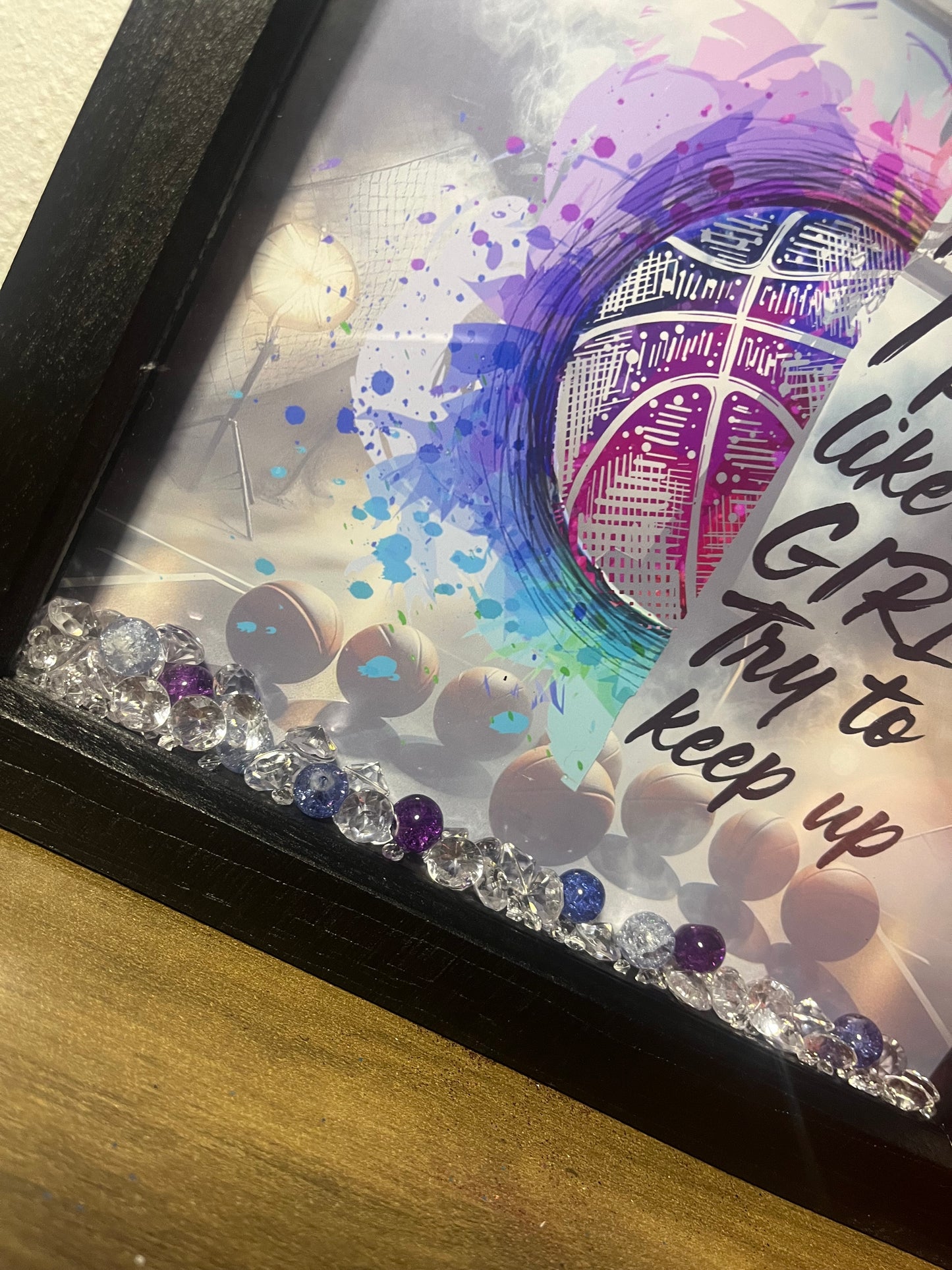 Girls Basketball Frame