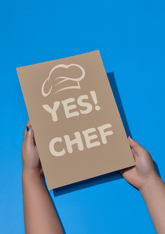 Yes Chef Print