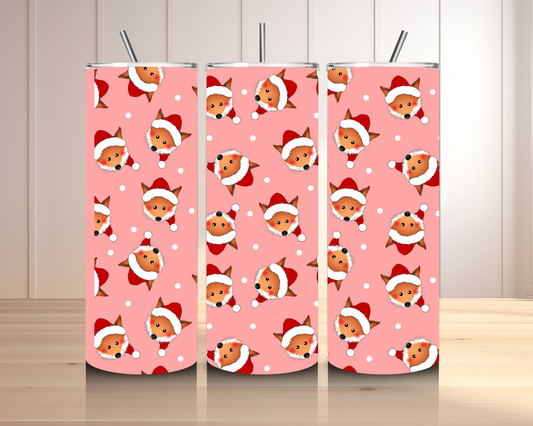 Fox Christmas Tumbler