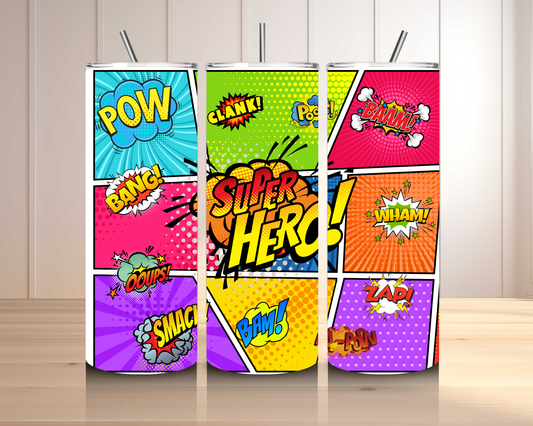 Super Hero Tumbler