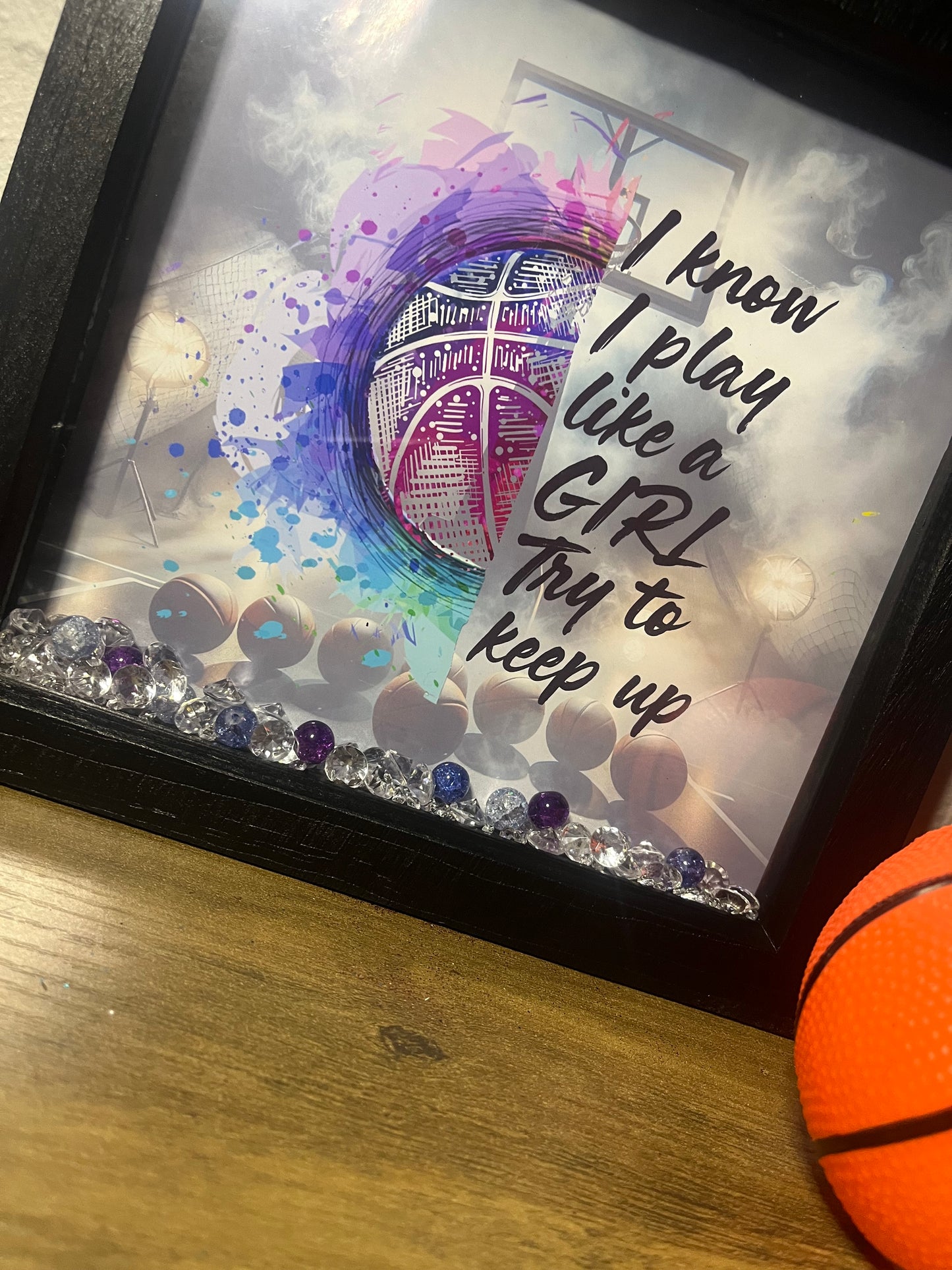 Girls Basketball Frame