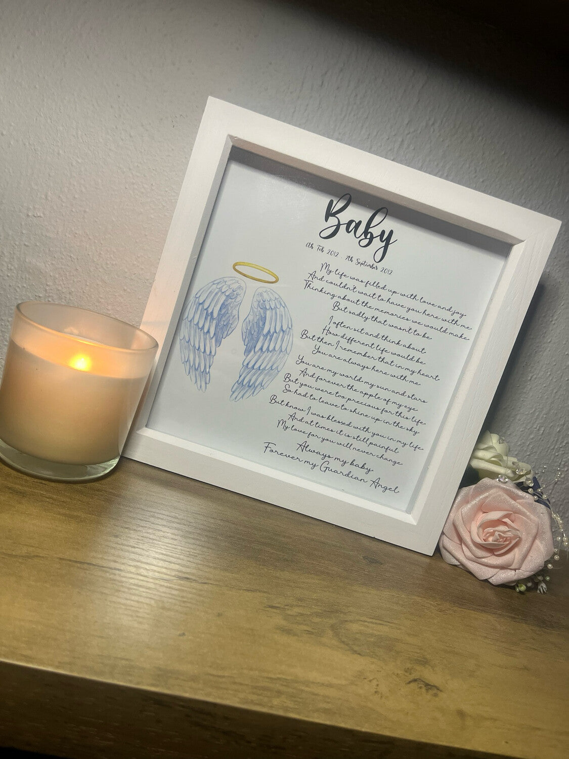 Baby and Child Loss Memory Frame