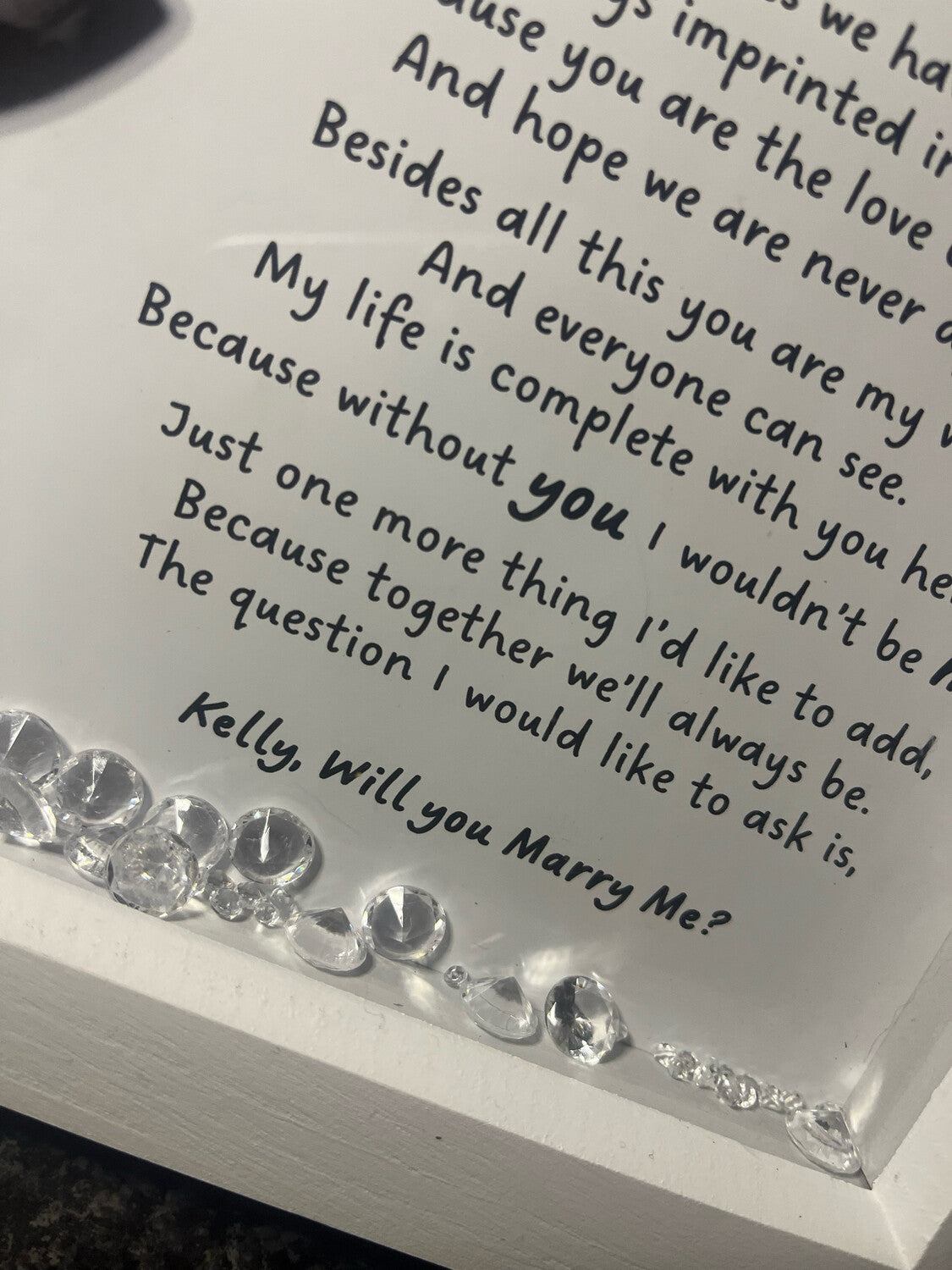 Proposal Poem Frame