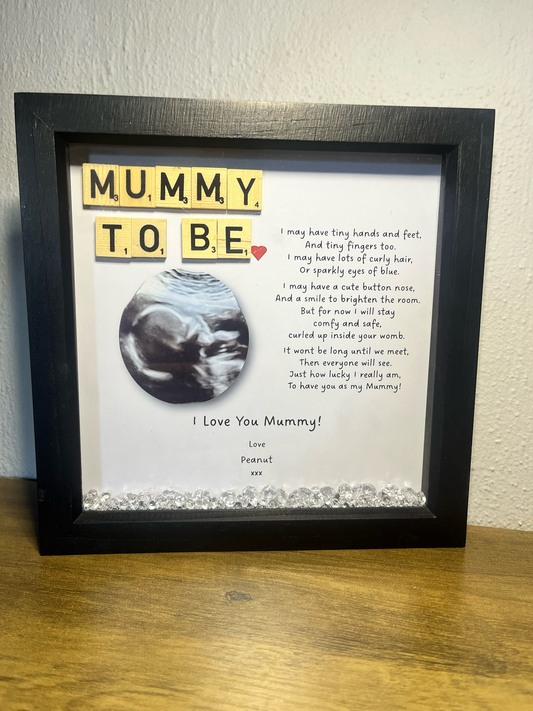 Mummy To Be Poem Gift Frame