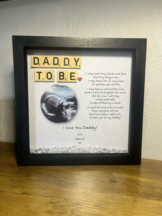 Daddy To Be Poem Gift Frame