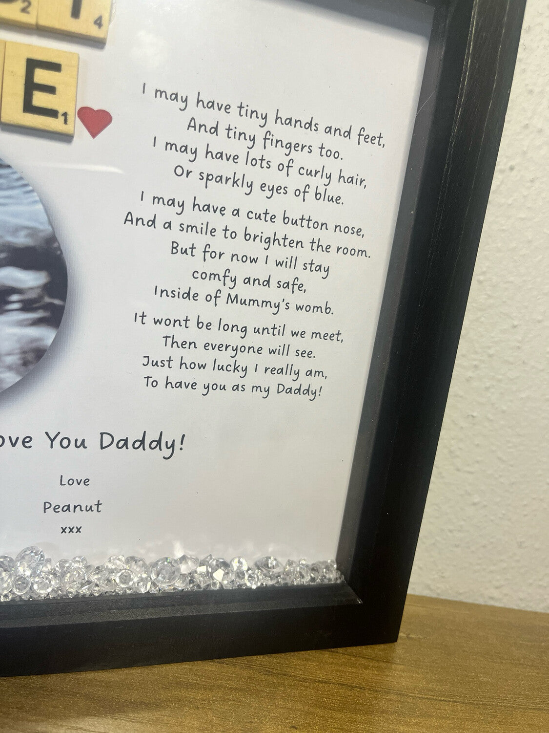 Daddy To Be Poem Gift Frame