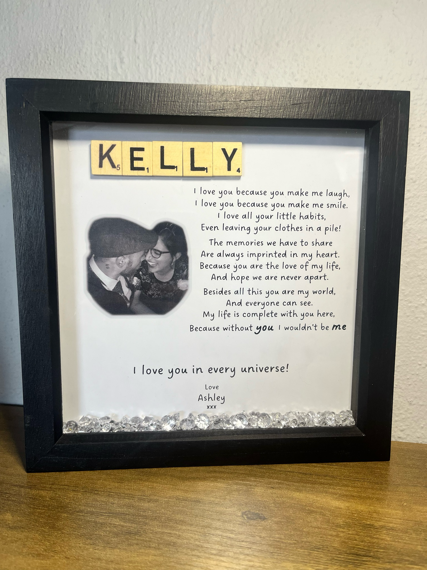 I Love Your Little Habits Poem Frame