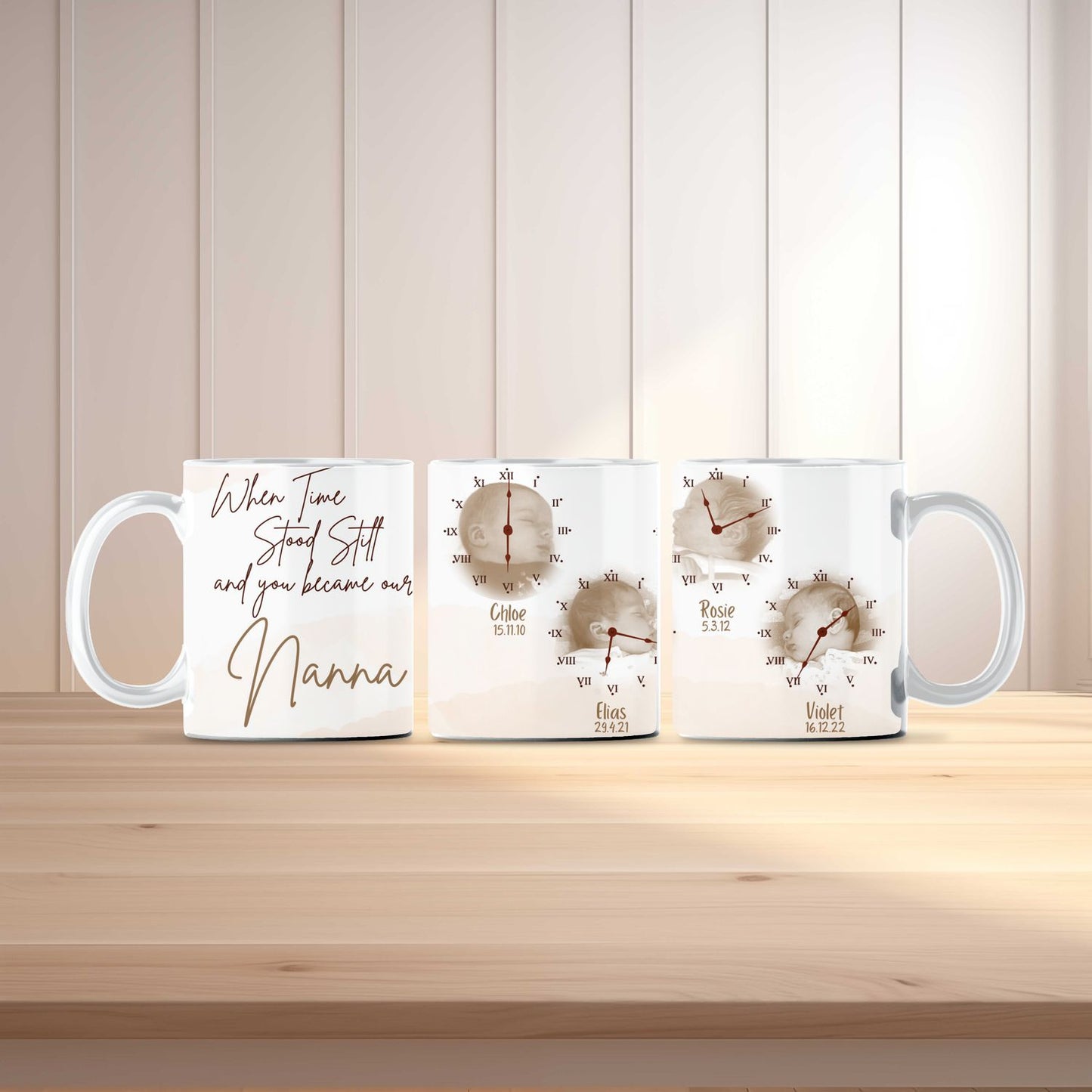 When Time Stood Still 11oz Mug - up to 6 children