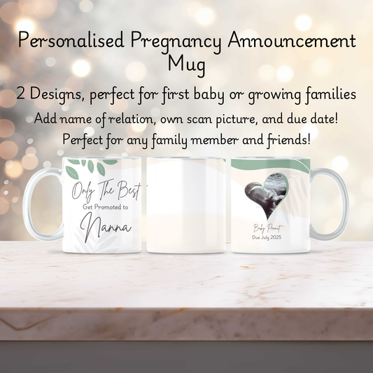 Pregnancy Announcement Mug