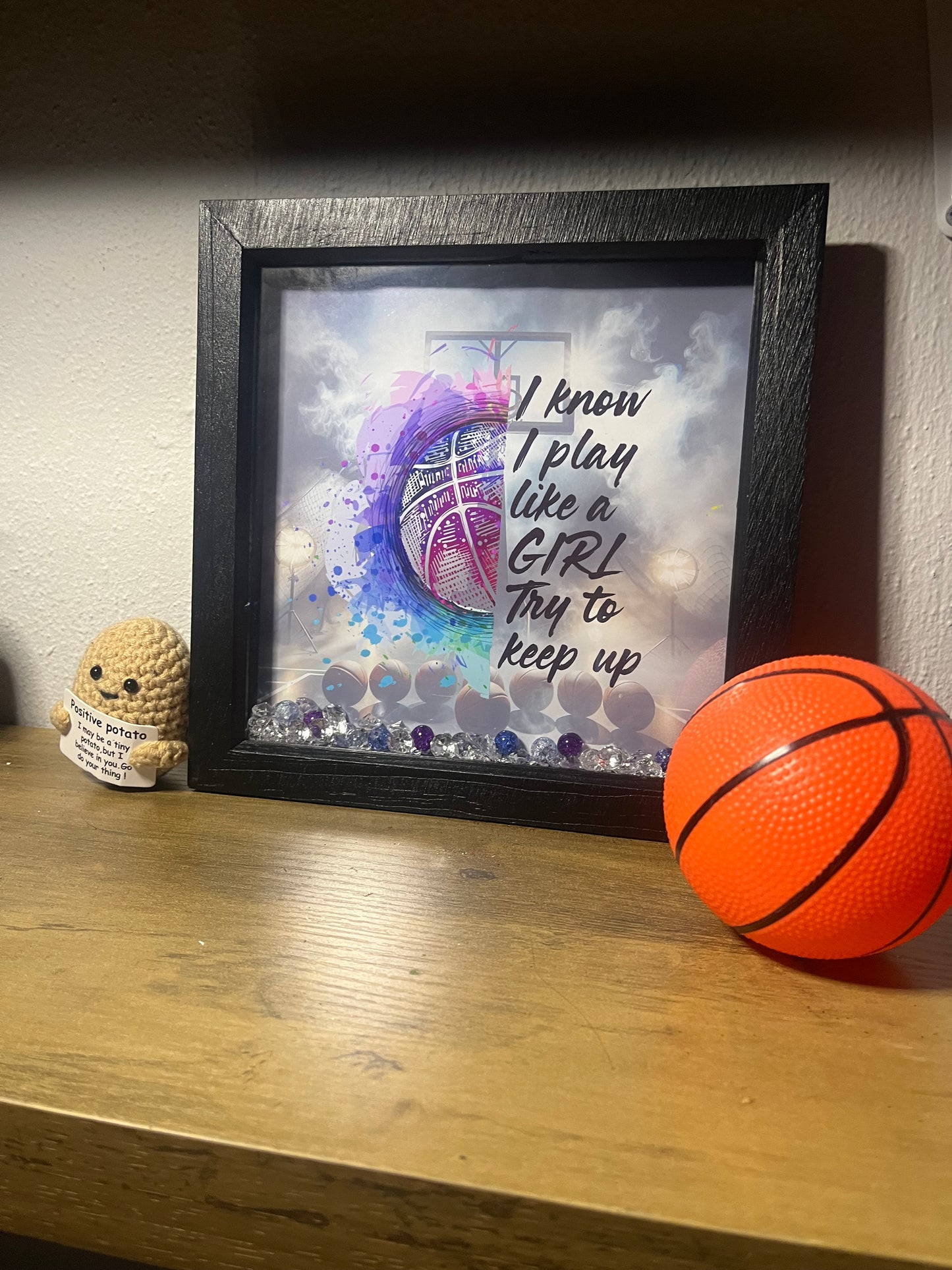 Girls Basketball Frame