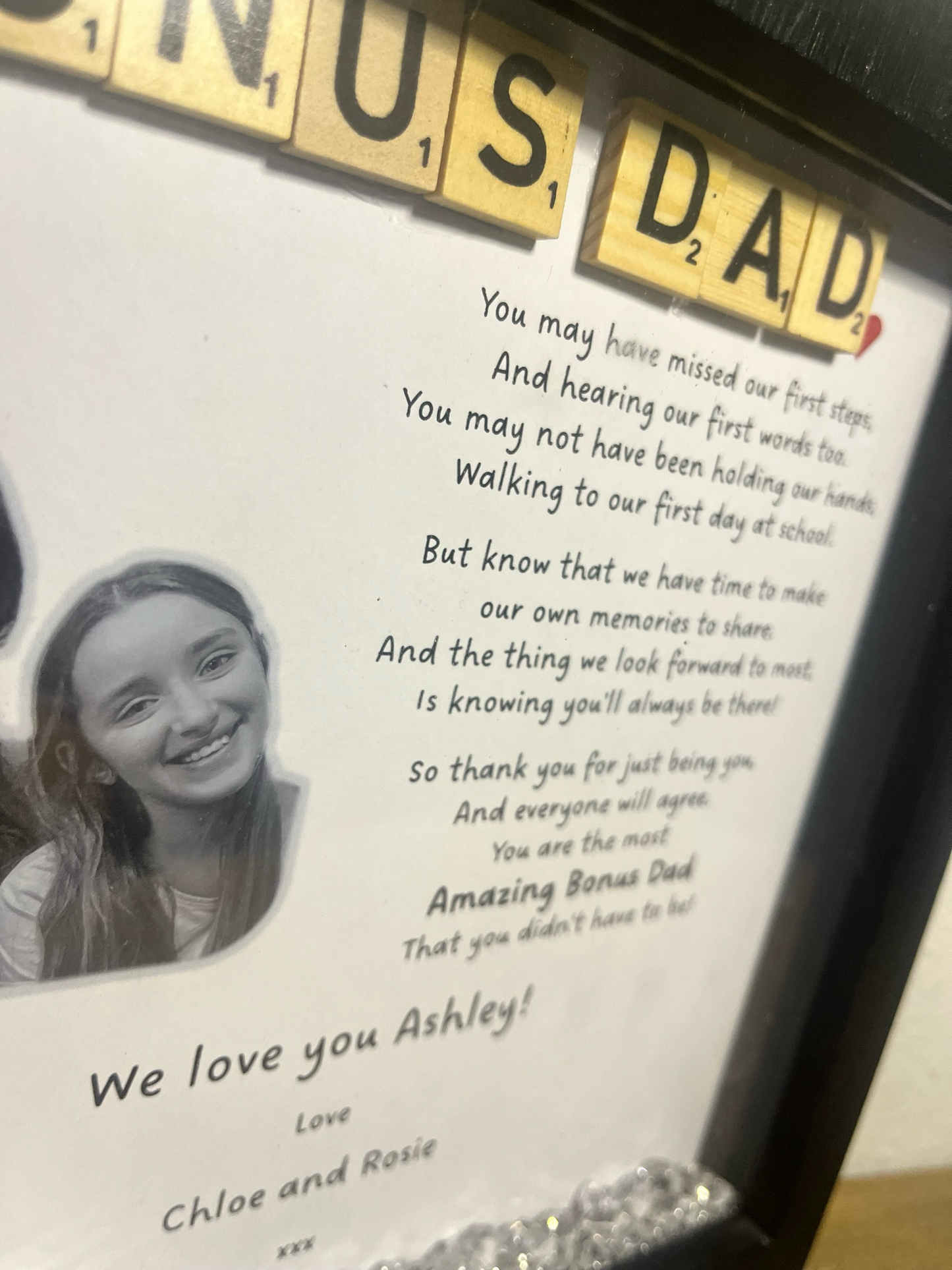 Amazing Bonus Dad Poem