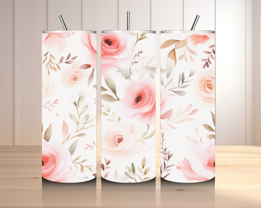 Floral Tumbler