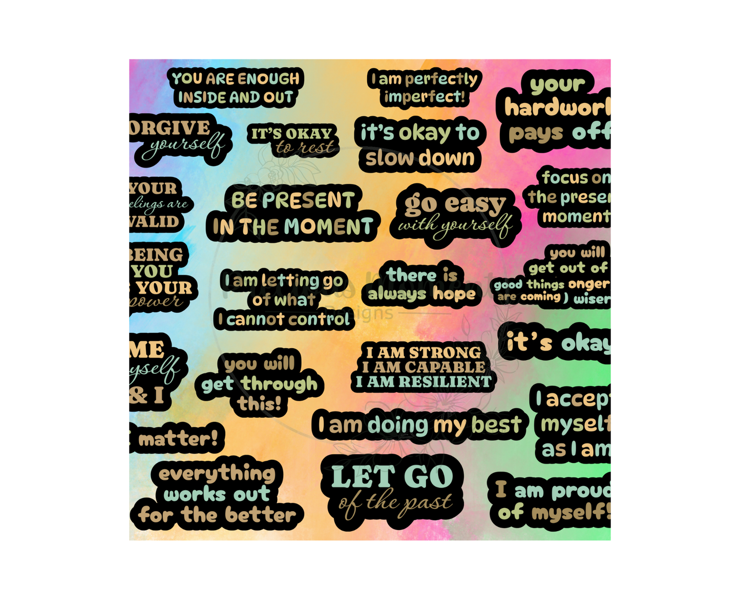 Let Go Self Love Tumbler