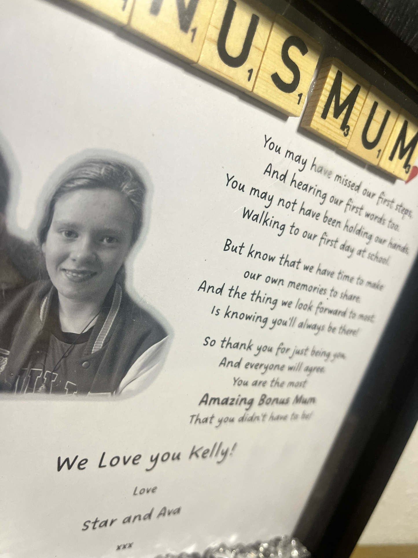 Amazing Bonus Mum Personalised Poem